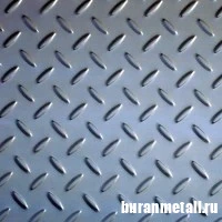 Картинка - Листы рифленые 6 мм ромб