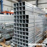 Картинка - Труба профильная оцинкованная 20x20x2,0 мм